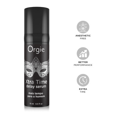 Пролонгатор Orgie - Xtra Time Delay Serum (15 мл) Пролонгатор Orgie - Xtra Time Delay Serum (15 мл)