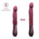 Пульсатор Temptasia by Blush - Trixie Thrusting Dildo - Wine Red-3