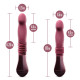 Пульсатор Temptasia by Blush - Trixie Thrusting Dildo - Wine Red-4