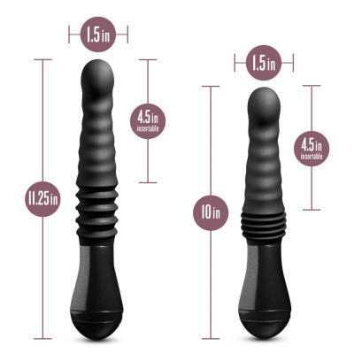 Пульсатор Temptasia by Blush - Lazarus Thrusting Dildo - Black Пульсатор Temptasia by Blush - Lazarus Thrusting Dildo - Black