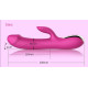 Вібратор-пульсатор Leten Automatical Thrusting Vibrator з підігрівом, що перезаряджається, 10 режимі-8