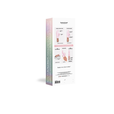 Подвійний пульсатор-кролик Love To Love SASSY BUNNY - BABY PINK Подвійний пульсатор-кролик Love To Love SASSY BUNNY - BABY PINK