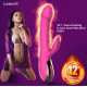 Вібратор-пульсатор Leten Automatical Thrusting Vibrator з підігрівом, що перезаряджається, 10 режимі-7