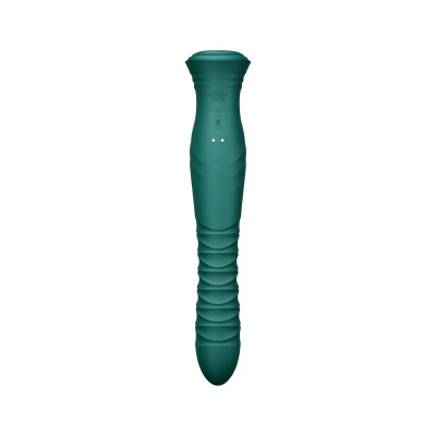 Пульсатор-кролик з вібрацією Zalo Mose 2 Turquoise Green