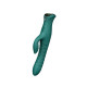 Пульсатор-кролик з вібрацією Zalo Mose 2 Turquoise Green-1