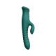Пульсатор-кролик з вібрацією Zalo Mose 2 Turquoise Green-2