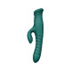 Пульсатор-кролик з вібрацією Zalo Mose 2 Turquoise Green-3