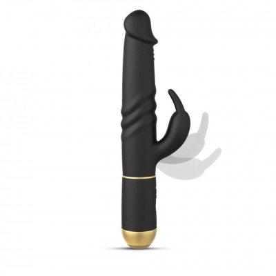 Вібратор Dorcel Furious Rabbit 2.0 зі зворотно-поступальними рухами голівки, що перезаряджається Вібратор Dorcel Furious Rabbit 2.0 зі зворотно-поступальними рухами голівки, що перезаряджається