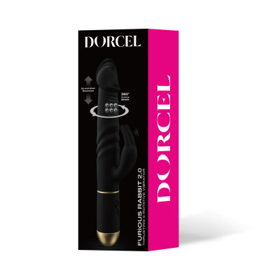 Вібратор Dorcel Furious Rabbit 2.0 зі зворотно-поступальними рухами голівки, що перезаряджається Вібратор Dorcel Furious Rabbit 2.0 зі зворотно-поступальними рухами голівки, що перезаряджається