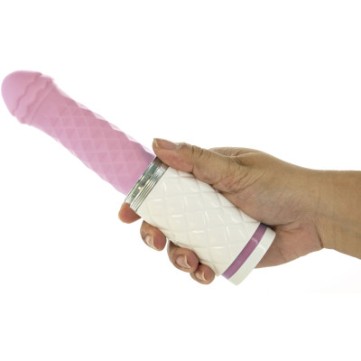 Розкішний вібратор-пульсатор з присоскою Pillow Talk - Feisty Thrusting Vibrator Pink Розкішний вібратор-пульсатор з присоскою Pillow Talk - Feisty Thrusting Vibrator Pink
