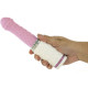 Розкішний вібратор-пульсатор з присоскою Pillow Talk - Feisty Thrusting Vibrator Pink-4