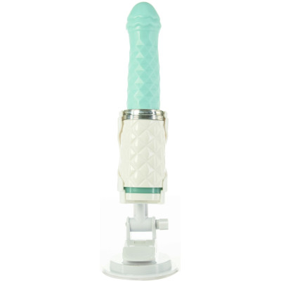 Розкішний вібратор-пульсатор Pillow Talk з присоскою - Feisty Thrusting Vibrator Teal Розкішний вібратор-пульсатор Pillow Talk з присоскою - Feisty Thrusting Vibrator Teal