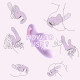Смарт-пульсатор Magic Motion Magic Duet Purple, 10 режимів пульсацій, 10 режимів вибрації-8