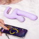 Смарт-пульсатор Magic Motion Magic Duet Purple, 10 режимів пульсацій, 10 режимів вибрації-10