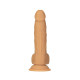 Фалоімітатор ADDICTION - 8" DUAL DENSITY SILICONE DILDO - CARAMEL-1