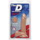 Фалоімітатор Doc Johnson The D - Perfect D - 7 Inch With Balls - ULTRASKYN, діаметр 4,5 см-2