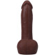 Фалоімітатор Doc Johnson The Realistic Cock ULTRASKYN - 7 Inch with Balls Chocolate-3