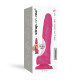 Реалістичний фалоімітатор Strap-On-Me Sliding Skin Realistic Dildo Fuchsia - L, ефект рухливої шкіри-6