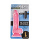 Фалоімітатор, що світиться у темряві, ADDICTION - BRANDON - 7.5 "- PINK G.I.D. / W PB, 19 см, силіко-6