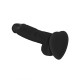 Реалистичный фаллоимитатор Strap-On-Me SOFT REALISTIC DILDO Black - Size M-1
