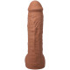 Фалоімітатор Doc Johnson The Realistic Cock ULTRASKYN - 12 Inch Hung with Balls Caramel-2