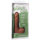 Фалоімітатор Doc Johnson The Realistic Cock ULTRASKYN - 7 Inch with Balls Caramel-7
