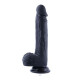 Силіконовий дилдо Hismith 8.3" Silicone Dildo Black-4