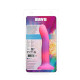 Фалоімітатор, що світиться у темряві, ADDICTION - Rave - 8" Glow in the Dark Dildo - Pink Purple-8