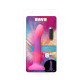 Фалоімітатор, що світиться у темряві, ADDICTION - Rave - 8" Glow in the Dark Dildo - Pink Purple-7