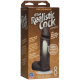 Фалоімітатор Doc Johnson The Realistic Cock 8 inch Black - ULTRASKYN, Vack-U-Lock, діаметр 5,1 см-2