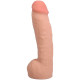 Фалоімітатор Doc Johnson The Realistic Cock ULTRASKYN - 12 Inch Hung with Balls Vanilla-1