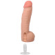 Фалоімітатор Doc Johnson The Realistic Cock ULTRASKYN - 12 Inch Hung with Balls Vanilla-5