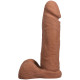 Фалоімітатор Doc Johnson The Realistic Cock ULTRASKYN - 8 Inch with Balls Caramel-1