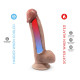 Фалоімітатор SilexD Vetus Premium Real Skin Flesh (8in MODEL 1)-4