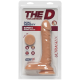Фалоімітатор Doc Johnson The D - Super D - 8 Inch With Balls - ULTRASKYN, діаметр 5,1 см-1