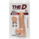 Фалоімітатор Doc Johnson The D - Master D - 7.5 Inch With Balls - ULTRASKYN, діаметр 5,1 см-1