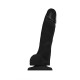 Реалистичный фаллоимитатор Strap-On-Me SOFT REALISTIC DILDO Black - Size L-1