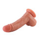 Фалоімітатор для секс-машин Hismith 8.25" Dual-density dildo with veins, система KlicLok-6
