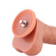 Фалоімітатор для секс-машин Hismith 8.25" Dual-density dildo with veins, система KlicLok-11