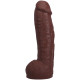 Фалоімітатор Doc Johnson The Realistic Cock ULTRASKYN - 12 Inch Hung with Balls Chocolate-1