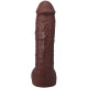 Фалоімітатор Doc Johnson The Realistic Cock ULTRASKYN - 12 Inch Hung with Balls Chocolate-2
