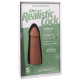 Фалоімітатор Doc Johnson The Realistic Cock ULTRASKYN - 5 Inch Caramel-7