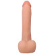 Фалоімітатор Doc Johnson The Realistic Cock ULTRASKYN - 9 Inch with Balls Vanilla-3
