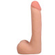 Фалоімітатор Doc Johnson The Realistic Cock ULTRASKYN - 9 Inch with Balls Vanilla-1