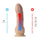 Фалоімітатор SilexD Legends - Juan Lucho Dildo 9" двошаровий, силікон+Silexpan-6