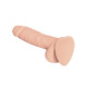 Реалистичный фаллоимитатор Strap-On-Me SOFT REALISTIC DILDO Vanilla - Size L-1