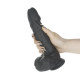 Фалоімітатор Naked Addiction – 8.6” Silicone Rotating & Thrusting Vibrating Dildo with Remote Black-3