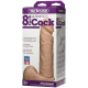 Фалоімітатор Doc Johnson Vac-U-Lock - 8 Inch ULTRASKYN Cock White, діаметр 5,1 см-3
