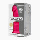 Фалоімітатор SilexD Henry Pink (MODEL 2 size 7.5in), двошаровий, силікон + Silexpan, діаметр 4,8 см-2