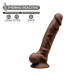 Фалоімітатор SilexD Johnny Brown (MODEL 1 size 7in), двошаровий, силікон +Silexpan, діаметр 3,8см-1